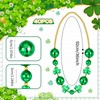 Cozypower 8 Pcs 36” St. Patrick's Day Jumbo Ball Beads