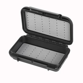 PANARO MAX Grip Waterproof & Dustproof Fishing Fly Box, Black, MAX003FLY