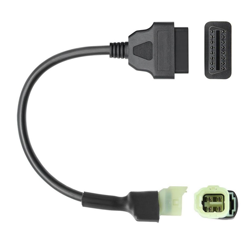 Goliton OBD2 OBDII 4 Pin Plug Diagnosotic Cable Adaptor Compatible