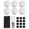 GOODEA.fun Puck Lights with Remote, 13 RGB Colors LED Under