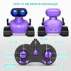 Playsheek Rechargeable Emo Robot with Auto-Demonstration - Remote Control Smart