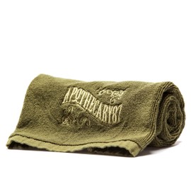 Apothecary 87, Barbers Embroided Shave Towel - 100% Luxury Cotton