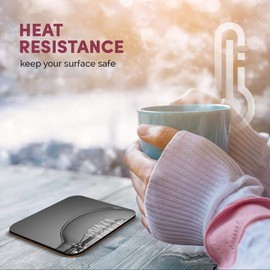 Great Single Coaster Square BW - Edison Bulb Steampunk Retro |Glossy Quality Coasters | Tabletop Protection for Any Table Type #42077