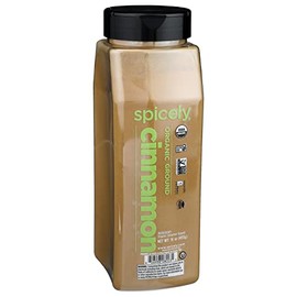 Spicely Organic Cinnamon Ground 16 Oz Certified Gluten Free