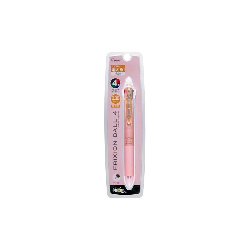 PILOT Ballpoint Pen, FriXion Ball 4, 0.38mm, Gradient Pink, PLKFB80UFGRP