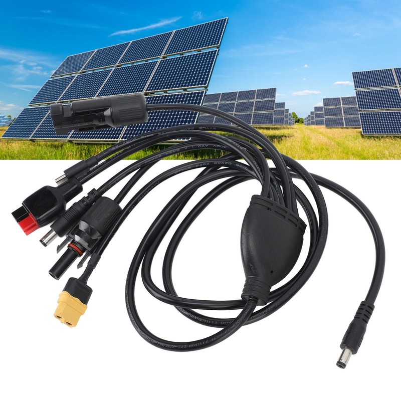 Solar Charge Cable Panel Connector DC Male to XT60 Male