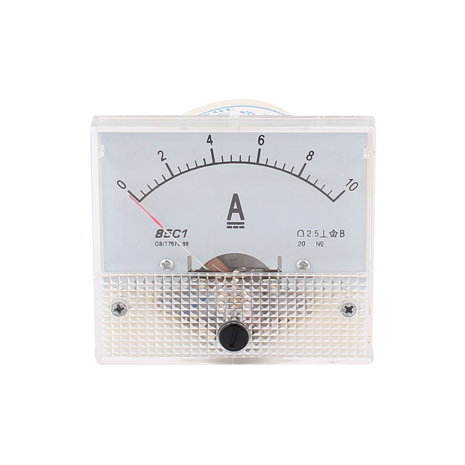 sourcingmap DC 10A Analog Panel Current Meter Ammeter Gauge 85C1 0-10A ...