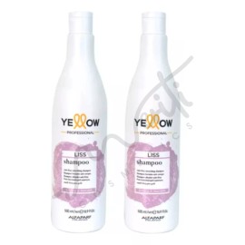 Yellow 2 Pack Shampoo Liss Yellow, Alisador Y Controla El Frizz