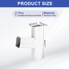 sourcing map Downspout Gutter Y Shape Connector 2x3 Inch Square