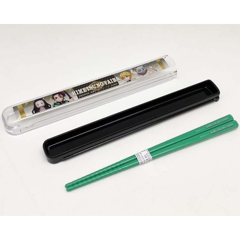OSK Demon Slayer HS 11 Chopsticks Case Set, Dark Brown