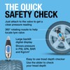 Ring RTG6 Digital Tyre Pressure Gauge with Tread Depth Gauge,