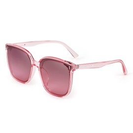 FEISEDY Women Oversized Vintage Polarized Sunglasses Square Cute Trendy Classic Simple Men B2758