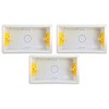 Appleby SB629 Dry Lining Boxes - 2 Gang 32mm (Pack