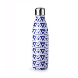 IBILI - Symbol, Blue, 500 ml, 18/10 Stainless Steel, Double Wall, Reusable