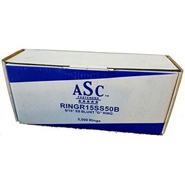 Hog Rings 9/16 Stainless Steel Your Choice SHARP/BLUNT Poultry Upholstery (9/16 SS SHARP, None, 2500)