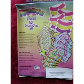 *EASTER  EGGS  DECORATING KIT*RAINBOW COLOR FOIL*RJ RABBIT APPROVED*DAMAG