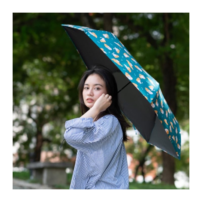 F-SEASONS M5 Large but Light Carbon Rib, Parasol, Folding Umbrella,