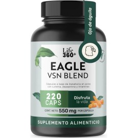 Life360+ Eagle Vsn Blend 220 Caps Luteína Y Vitaminas