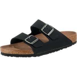 BIRKENSTOCK Women's Slides, Black, 45 EU