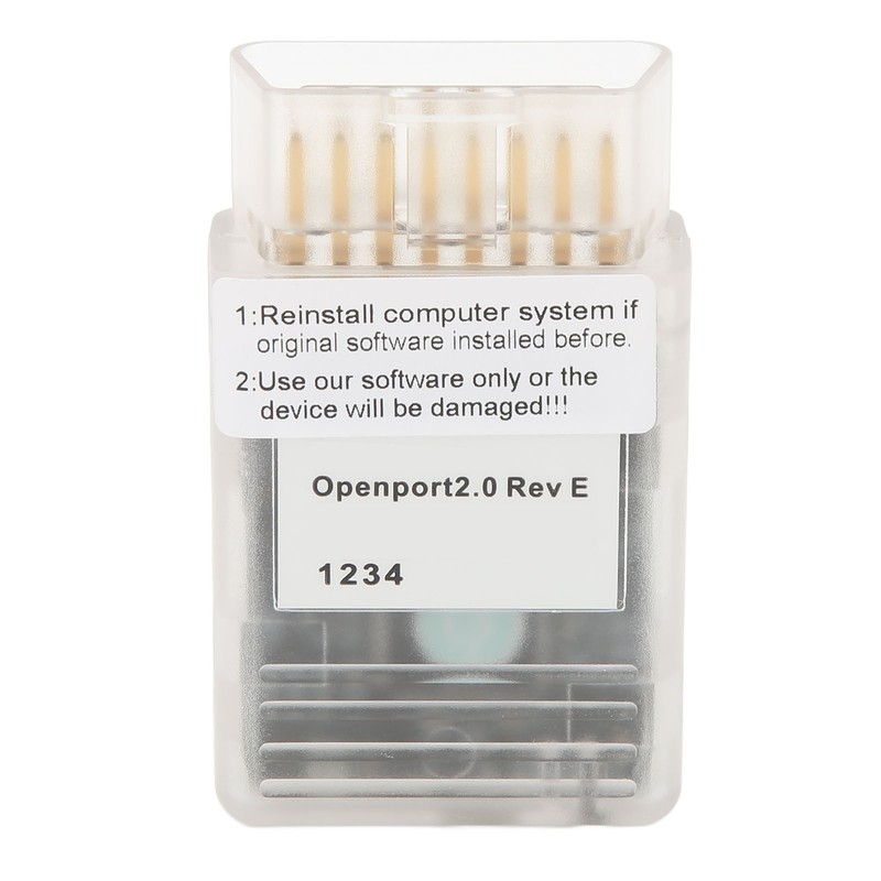 for OpenPort 2.0 SDD V158 OBD2 ECU Chip Tuning Tool