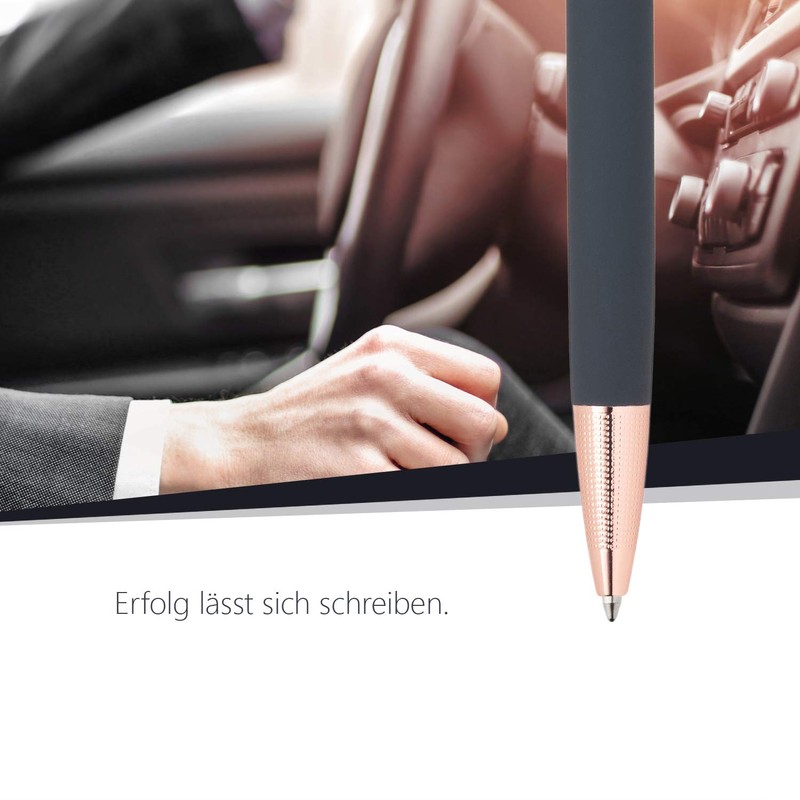 Cerruti 1881 "THAMES" Rollerball Pen Grey | Stainless Steel Writing