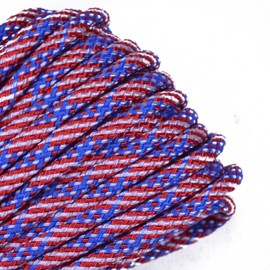 Paracord aburrido – 1', 10', 25', 50', 100' Hanks & 250', 1000' bocinas de paracaídas 550 Cuerda tipo III 7 hebras Paracord más de 300 colores, estrellas y rayas, 10 pies