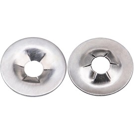 Rexka 10pcs 3mm Emblem Retainer Clips - Push Nuts Clip 90301-ST0-003 for Honda Acura Accord, Civic, CR-V, CR-Z, Crosstour, Element, Fit, HR-V, Insight, Odyssey, Passport, Pilot,ILX, MDX, RDX, RL, ZDX