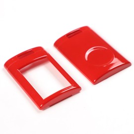 Key Fob Case Cover Compatible with Chevy Corvette C6 2005-2013, Key Fob Remote Cover Shell for Car Key Protection, C6 Smart Remote Key Case Cover Accessories(Sports red)