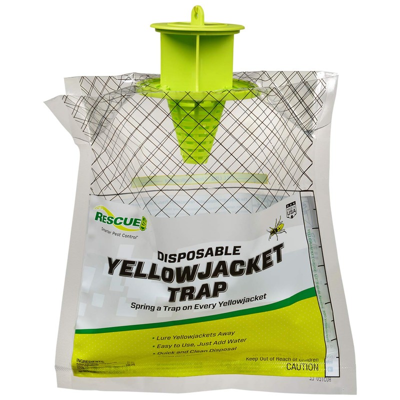 RESCUE! Disposable Yellowjacket Trap - Mountain & Pacific Formula -