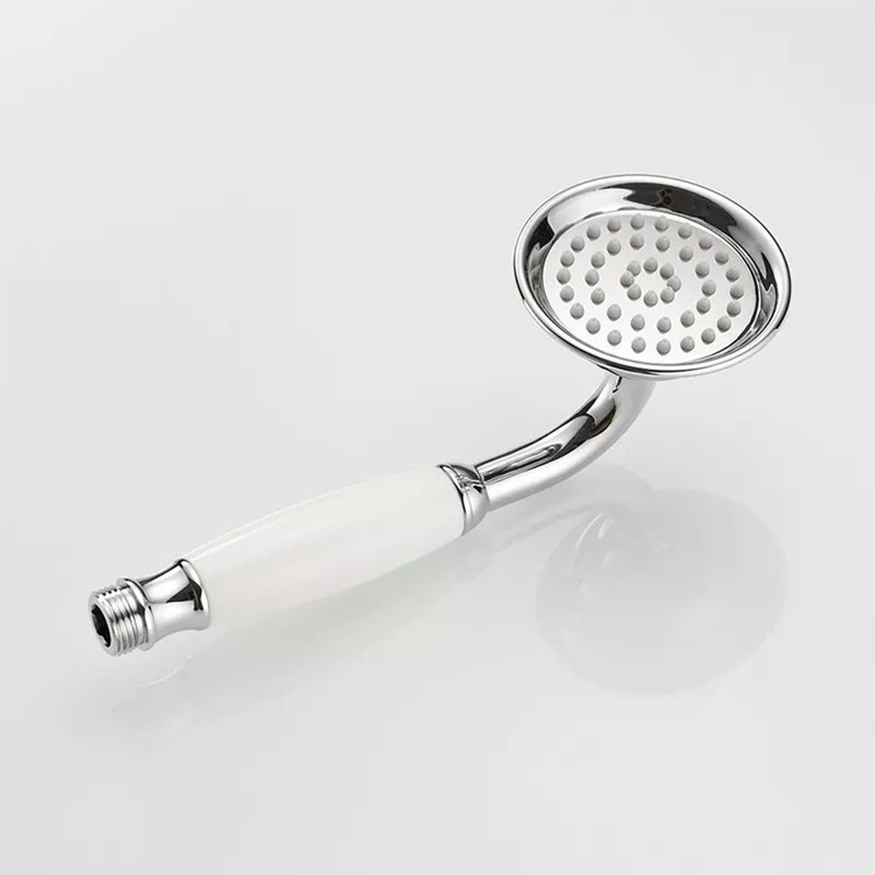 Vintage Hand Shower Head, Biveah Brass Telephone Shower Head High