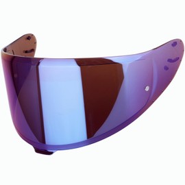 Everalo Compatible with Shoei Nxr 2 Visor - Z8 - X15 - xSPR Pro - Cwr f2 - Cwr F2pn - Helmet Visor Pinlock Ready Anti-Scratch and Anti-Fog (Rainbow)