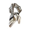 JERLA 100% Pure Mulberry Silk Square Scarf for Hair-27''x27'' Women