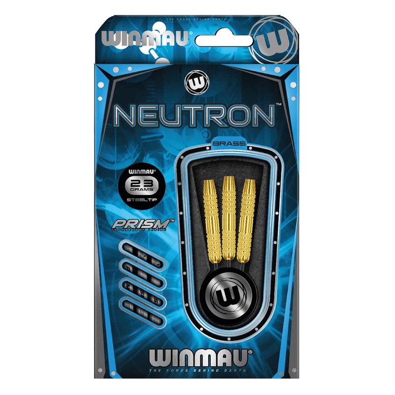 WINMAU Steel Darts Neutron Brass Steel Tip Dart Steel Dart
