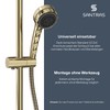 SANTRAS® Premium Stainless Brass Shower Hose 2.00 m with Flow