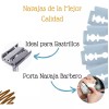 Universo en Linea 100 Navajas Dorco Para Rastrillo Mariposa Doble