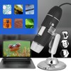 Digital Microscope 1600X 1080P HD USB Type C Micro USB