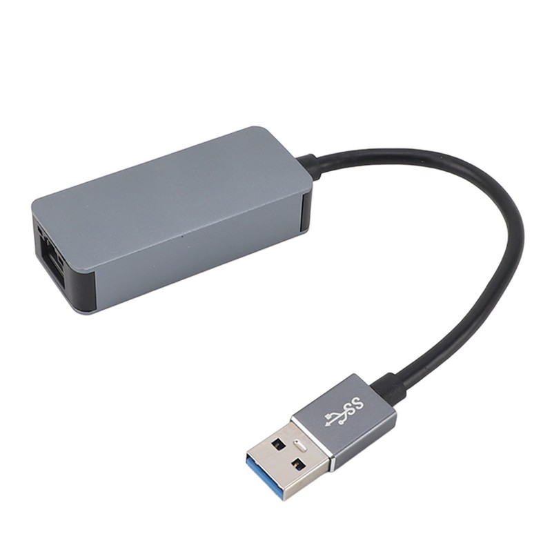 USB 3.0 to 2.5G Ethernet Adapter High Speed Plug and