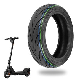RidTianTek 10x2.30-6.5 Tire 10 Inch Tubeless Tire for NIU KQi2 Pro Electric Scooter Accessories Front/Rear Spare Tire, Non-slip, Durable, Explosion Proof (1 Pc)