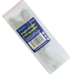 Dapetz ® Angle Grinder 2 Pin Spanner/Key for 4-1/2" 115mm Grinders for Replacing Discs Ideal for Use on Most Angle Grinders to Replace and Fix Grinding Discs in Place