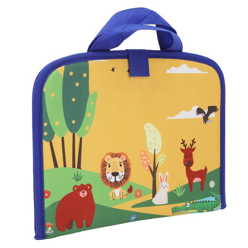 Kids Water Painting Board Portable Handle Reusable Mess Free Educational