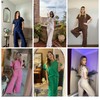 Womens 2 Piece Outfits Sweatsuits Casual Pullover Short Sleeve Tops