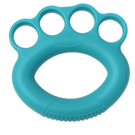 Ejercitador de Dedos y Mano Antiestrés con Agarre de Resistencia – Fortalecedor para Fisioterapia y Rehabilitación, Grip Deportivo para Oficina y Gimnasio – Verde 40 lb (Duro)
