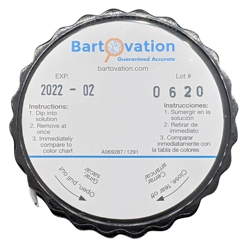 Chlorine Sani Test Strips for Food Service Restaurant Sanitizer Bleach