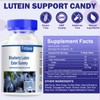 Fmlave 1000mg Lutein Eye Vitamins Gummies for Kids and Adults