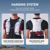 Semsty Running Hydration Vest 5L, Running Backpack with 2x500ml Soft