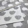 Imabari Towel Brand Certified Hedgehog Face Towels, Set of 3,