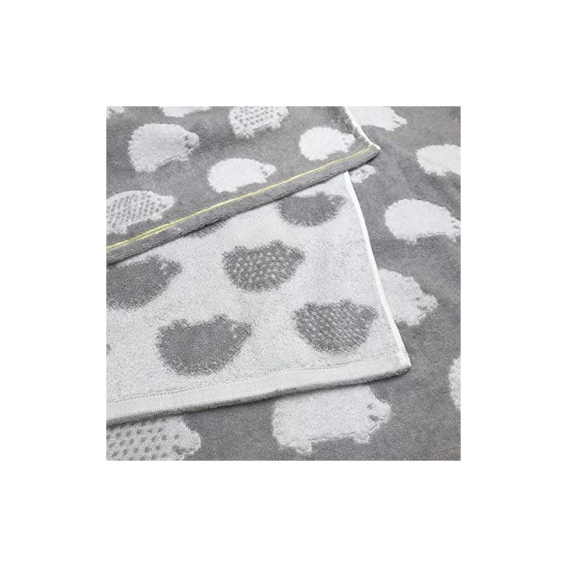 Imabari Towel Brand Certified Hedgehog Face Towels, Set of 3,