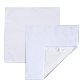 Nordic Coast Baby Changing Towel Set for Changing Mat 70 x 80 cm | Changing Mat Terry Cloth Hand Towel | Machine Washable | Disposable Mat 46 x 52 cm (White XL)