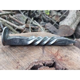 American Railroad spike Vintage USA Railroad spike Bottle Cap Opener Custom Made With Groove Twist