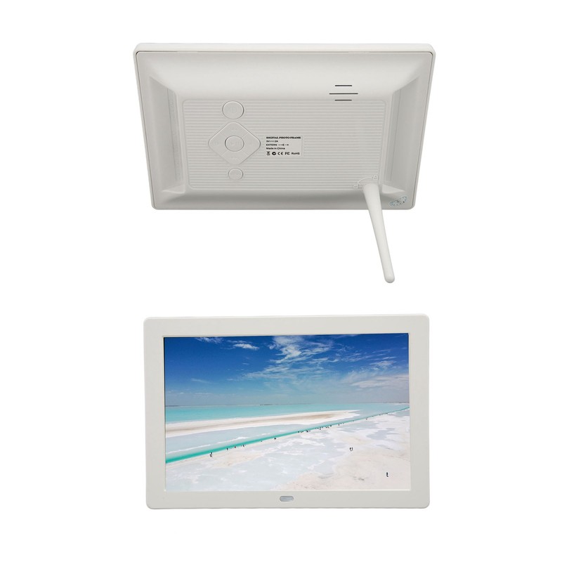 8 Inch Digital Photo Frame 1280x800 HD IPS Display Support